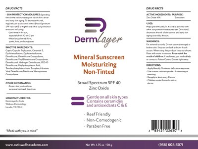 Product Label (Cutis Wellness 226)